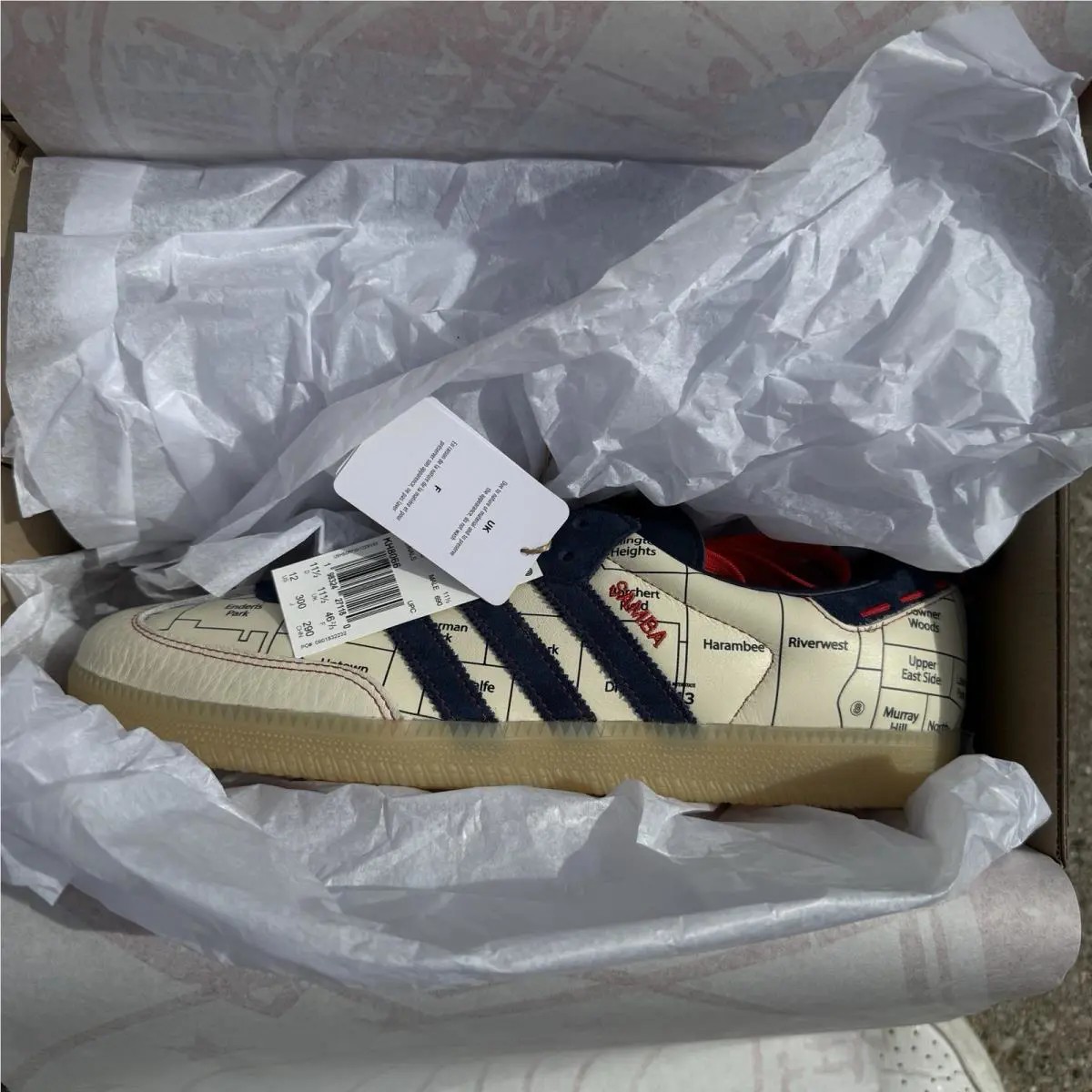 Adidas shoes - adidas Samba - Samba - KH8066 - White 5
