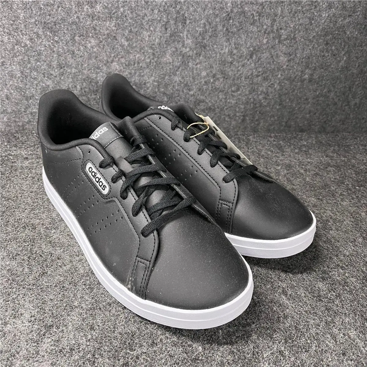Adidas Courtpoint Base Tennis Shoe Women`s Size US 10 Black GZ5336