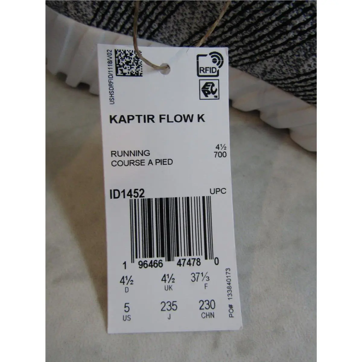 Adidas shoes - adidas Kaptir - Kaptir - ID1452 - White (UPC: 196466474780) 2