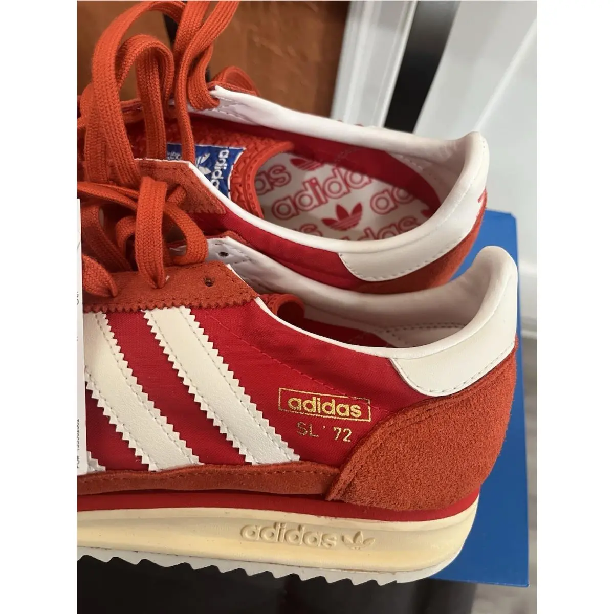 Adidas shoes - adidas SL 72 RS - Red 0