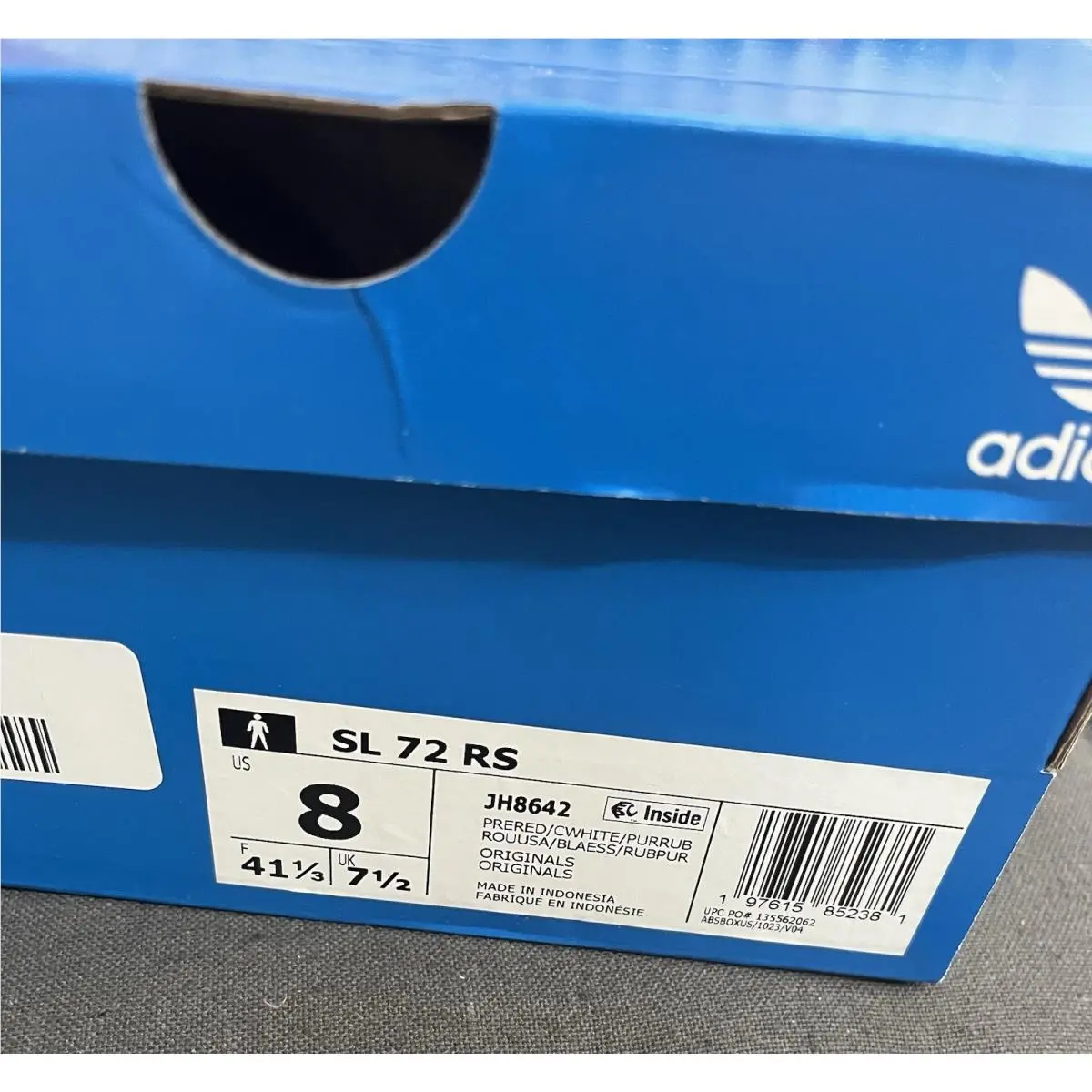 Adidas shoes - adidas SL 72 RS - Red 6