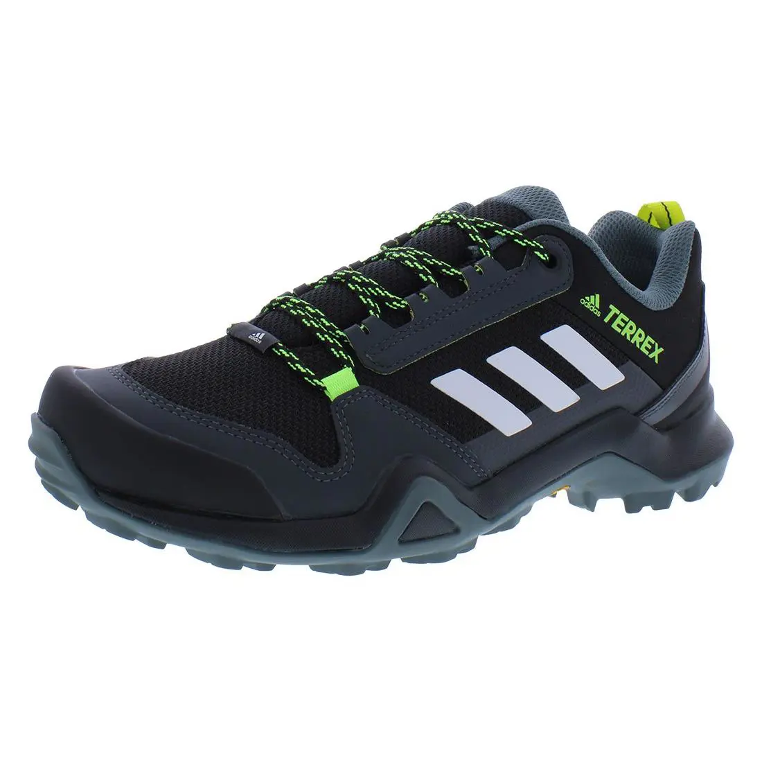 Adidas shoes - Core Black/Cloud White/Acid Yellow, Main: Black (UPC: 194813314758) 0