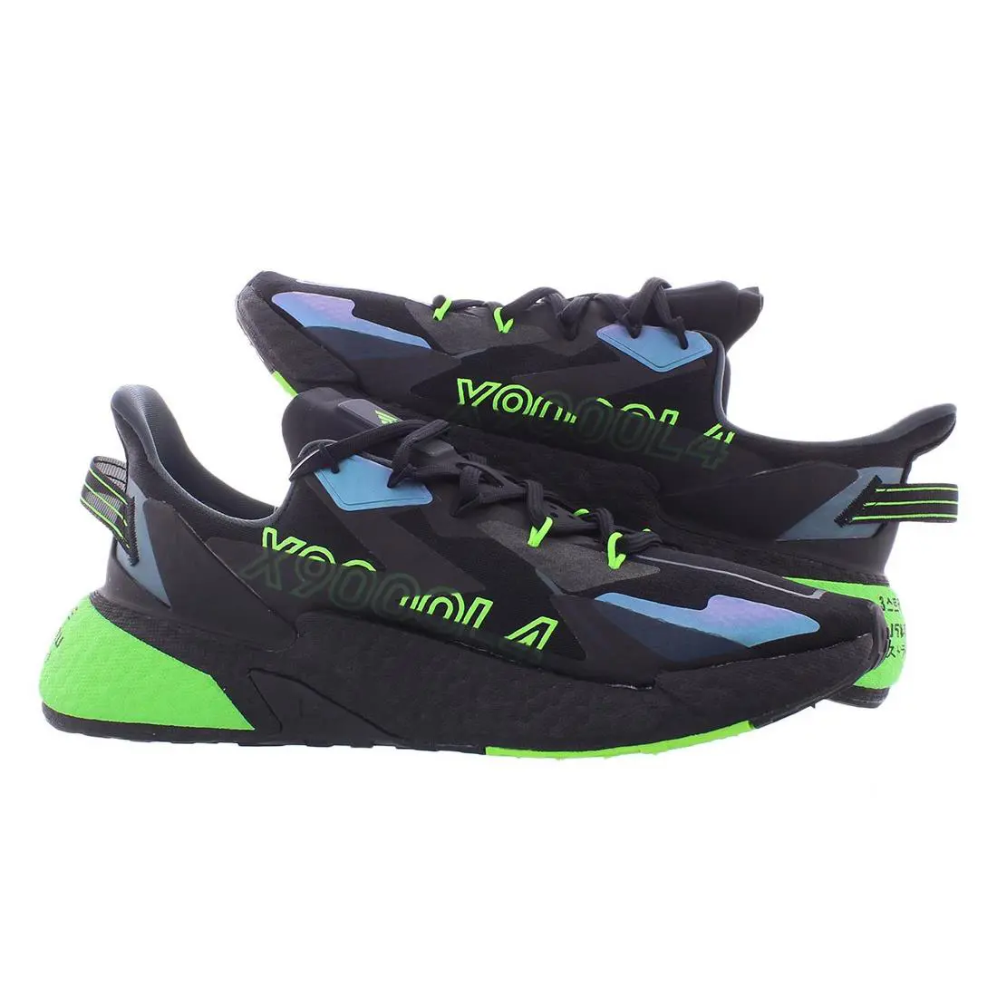 Adidas shoes - Black/Purple/Green, Full: Black/Purple/Green (UPC: 194824496962) 1