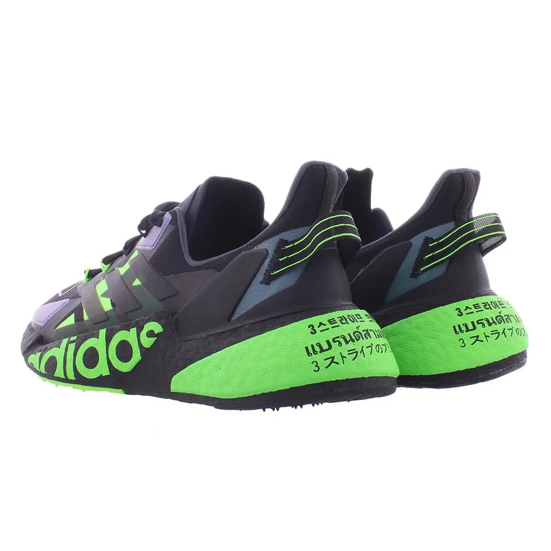 Adidas shoes - Black/Purple/Green, Full: Black/Purple/Green (UPC: 194824496962) 2