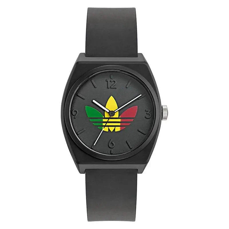Unisex Project Two Grfx AOST24071 Black Watch 38mm Quartz by Adidas