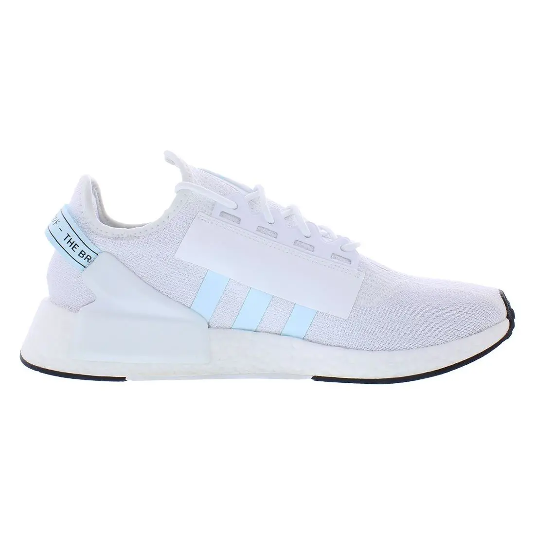 Adidas shoes - Cloud White/Almost Blue/Core Black, Main: White (UPC: 195747516058) 1