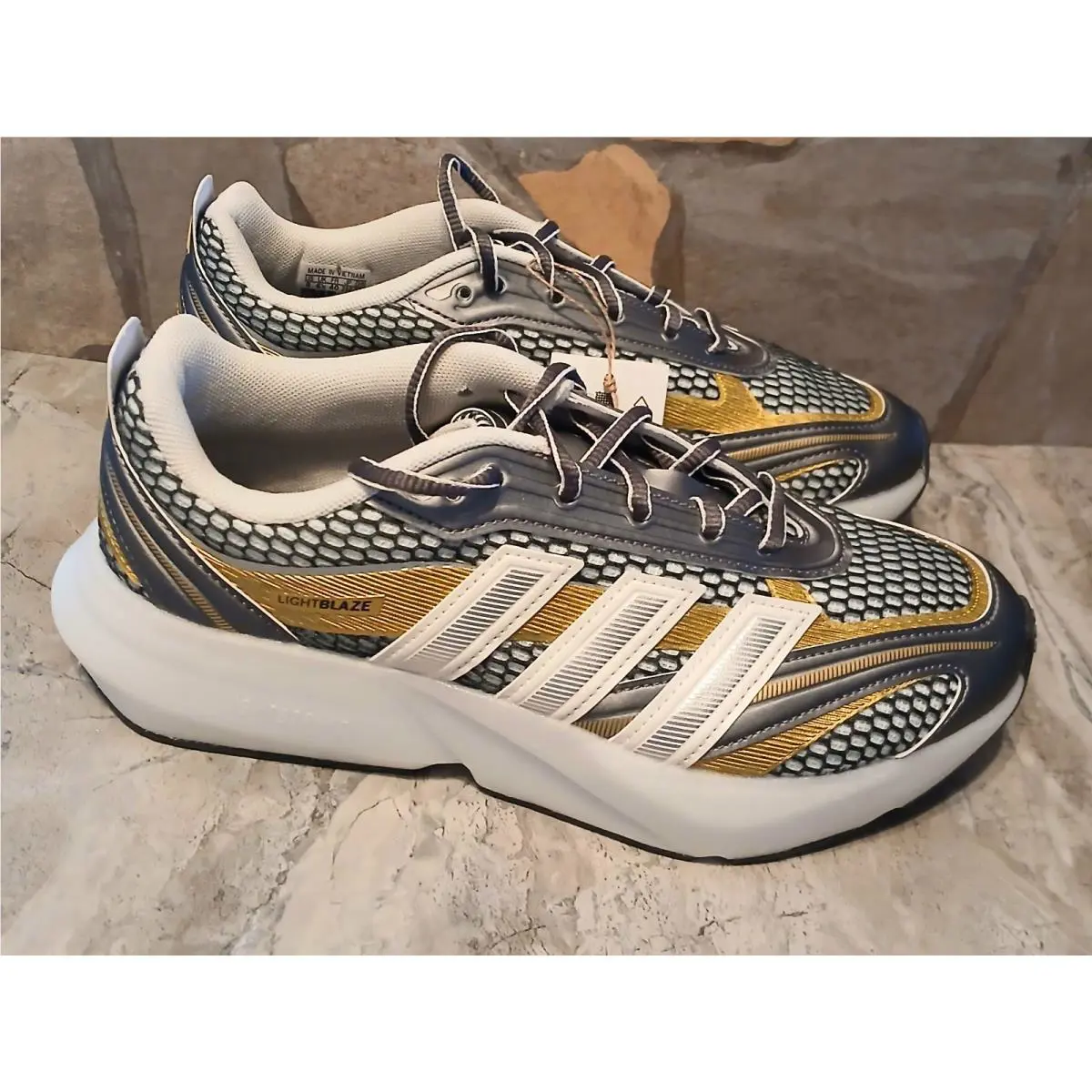 Adidas shoes - adidas Lightblaze Glow Lace Up - JP6324 - White 1