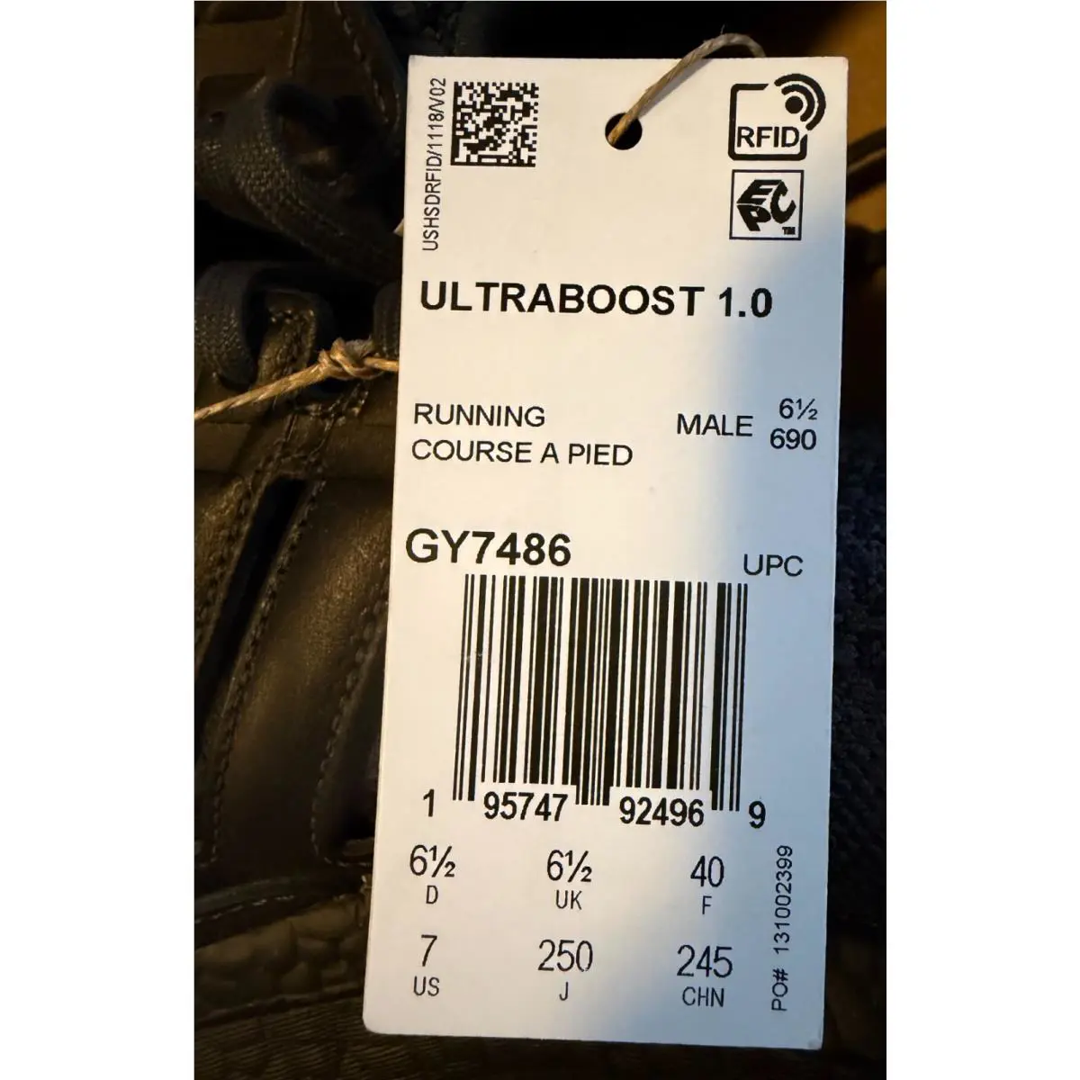 Adidas shoes - UltraBoost - UltraBoost - GY7486 - Black 2