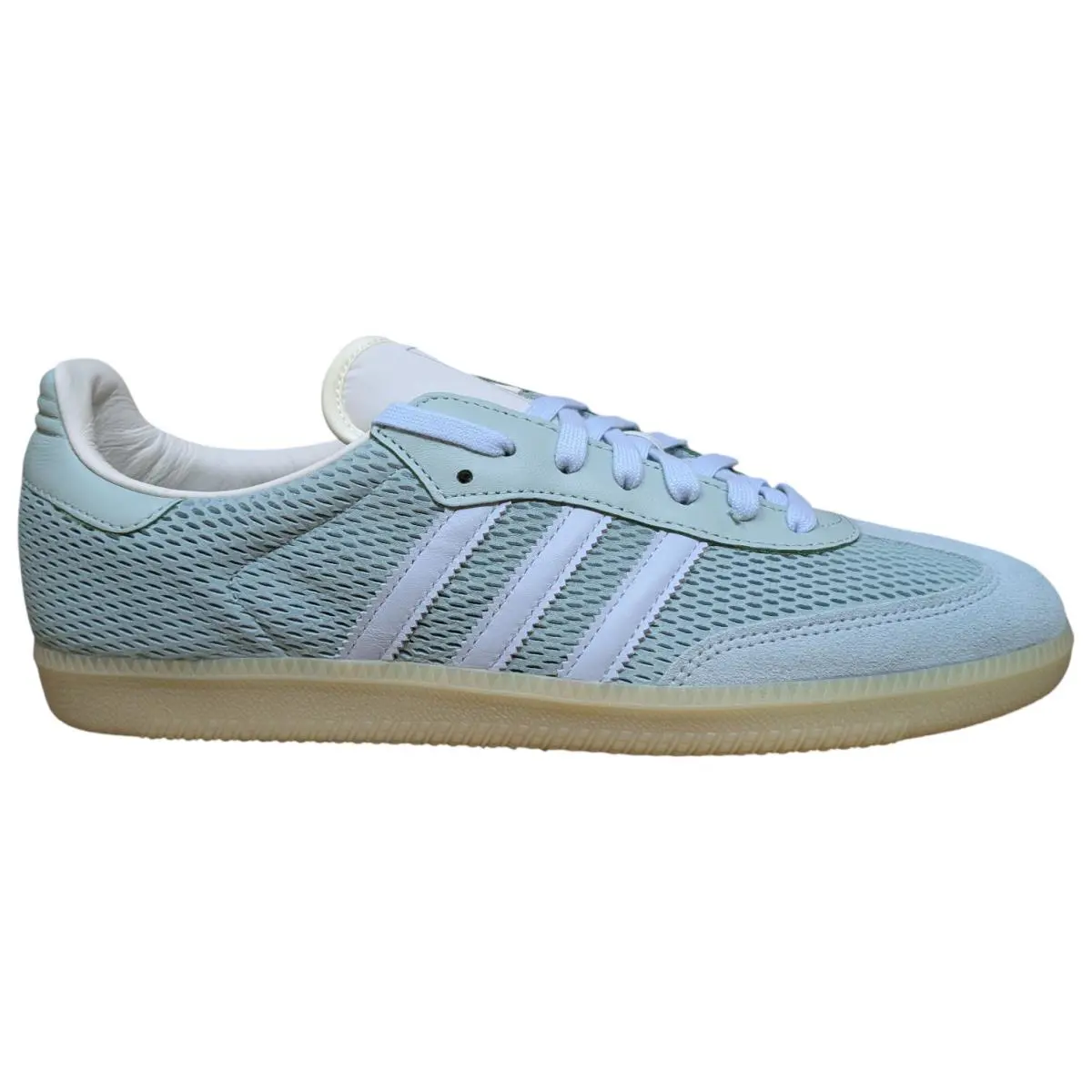 Adidas Men`s Samba OG Sneakers - Hazy Green Sky Tint - US Size 11.5 - JI3179 - Green