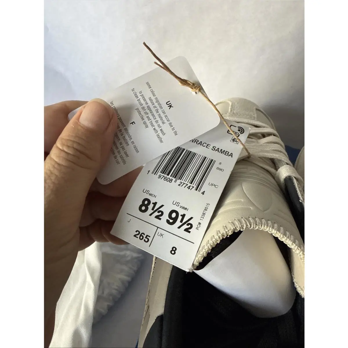 Adidas shoes - adidas Samba - Samba - ID9065 - Aluminium 3