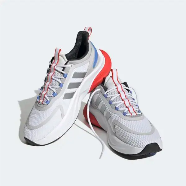 Adidas Alphabounce Plus Lace up Sneakers - Size 11 - White