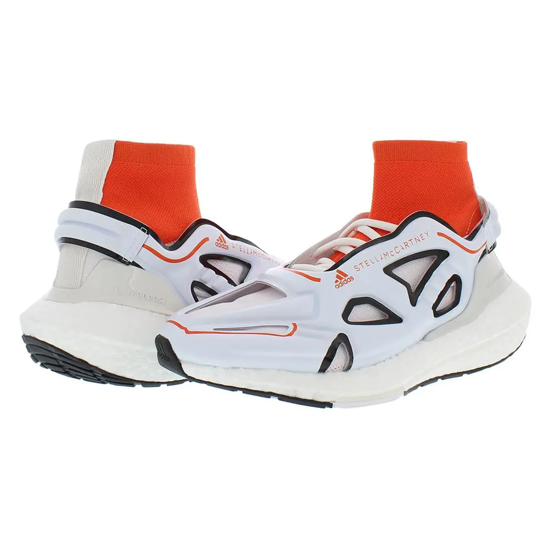 Adidas shoes - White/Orange, Main: White (UPC: 195734367045) 0