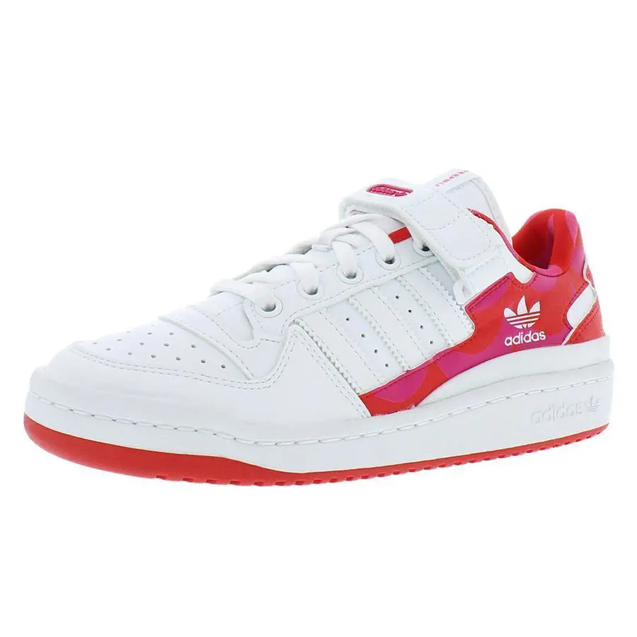 Adidas shoes - Team Real Magenta/Vivid Red/Footwear White, Main: White (UPC: 194818358917) 3