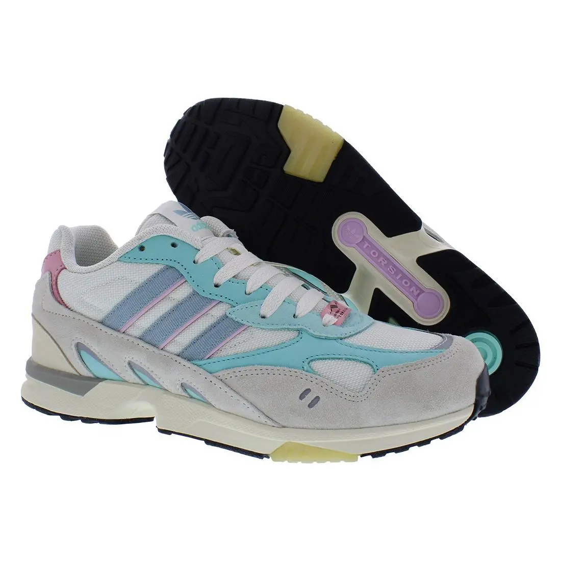 Adidas Torsion Super Mens Shoes Size 12 Color: Core White/magic Grey/easy Mint - Core White/Magic Grey/Easy Mint, Main: White
