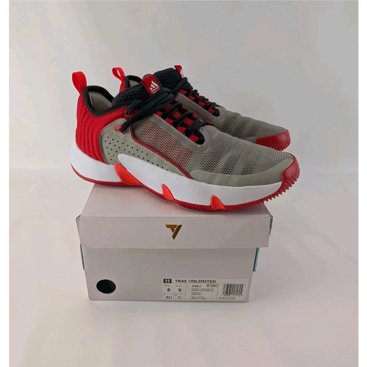 Adidas shoes - adidas Trae Unlimited - Trae Unlimited - IF5611 - Gray (UPC: 196469531695) 7