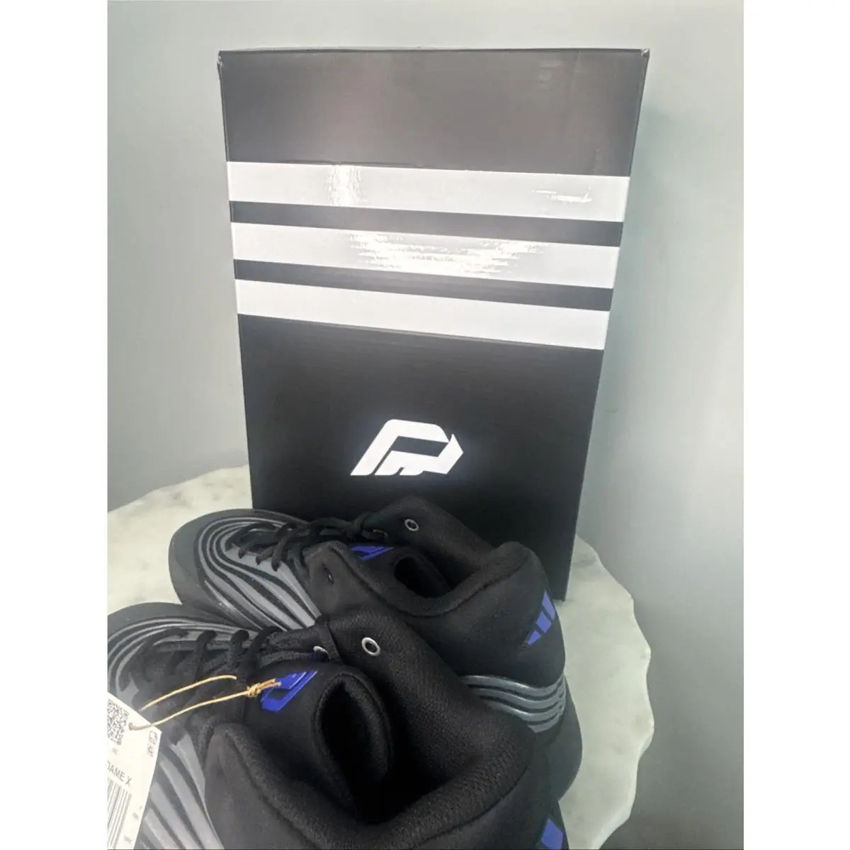 Adidas shoes - adidas Dame X - Dame - JP6090 - Black 12