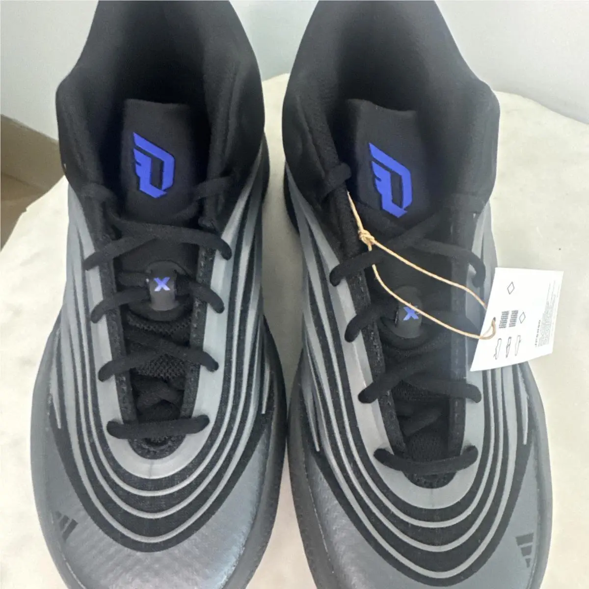 Adidas shoes - adidas Dame X - Dame - JP6090 - Black 6