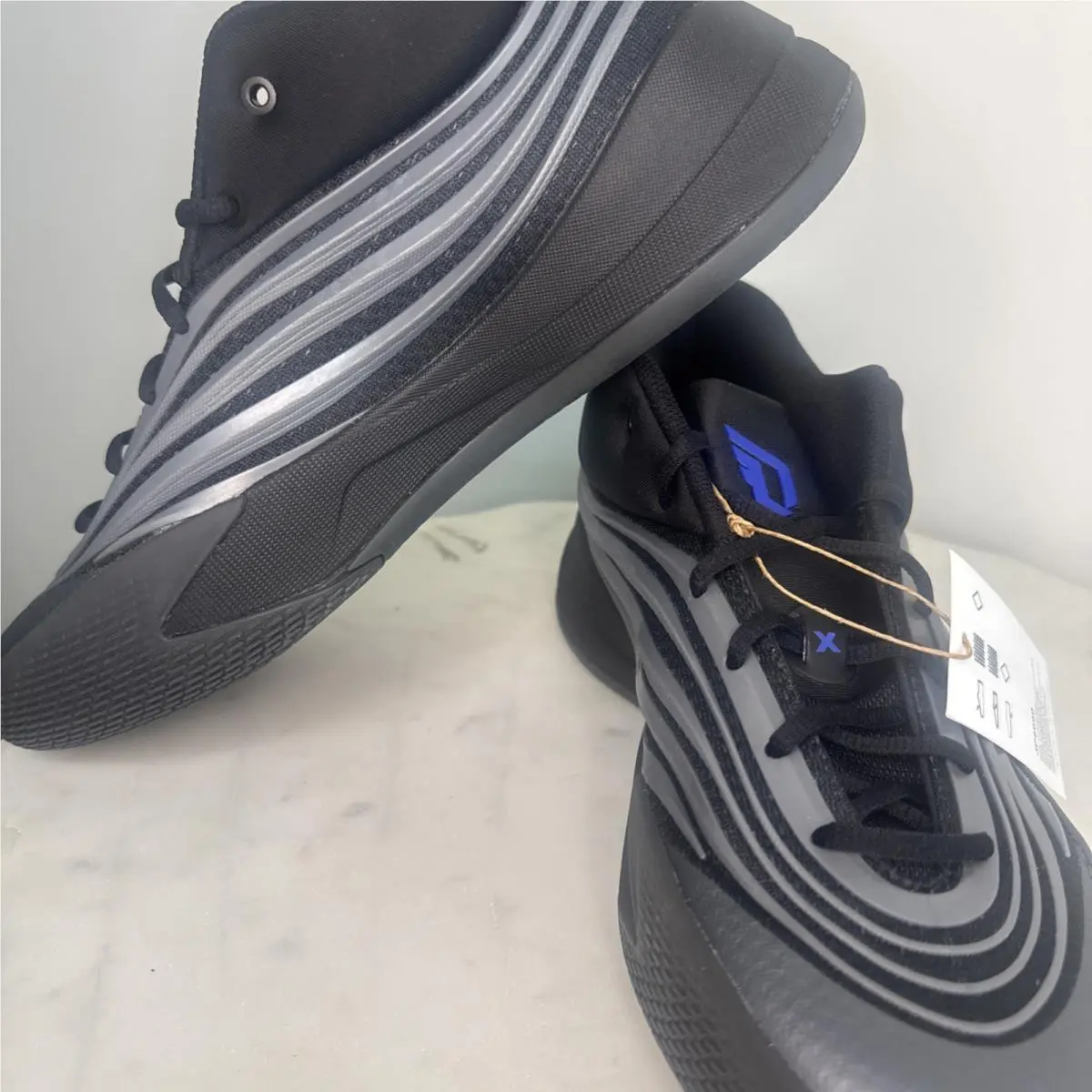Adidas shoes - adidas Dame X - Dame - JP6090 - Black 7