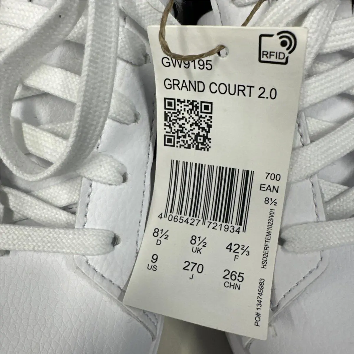 Adidas shoes - Adidas Grand Court 2.0 - Grand Court - White/Core Black/Cloud White 0