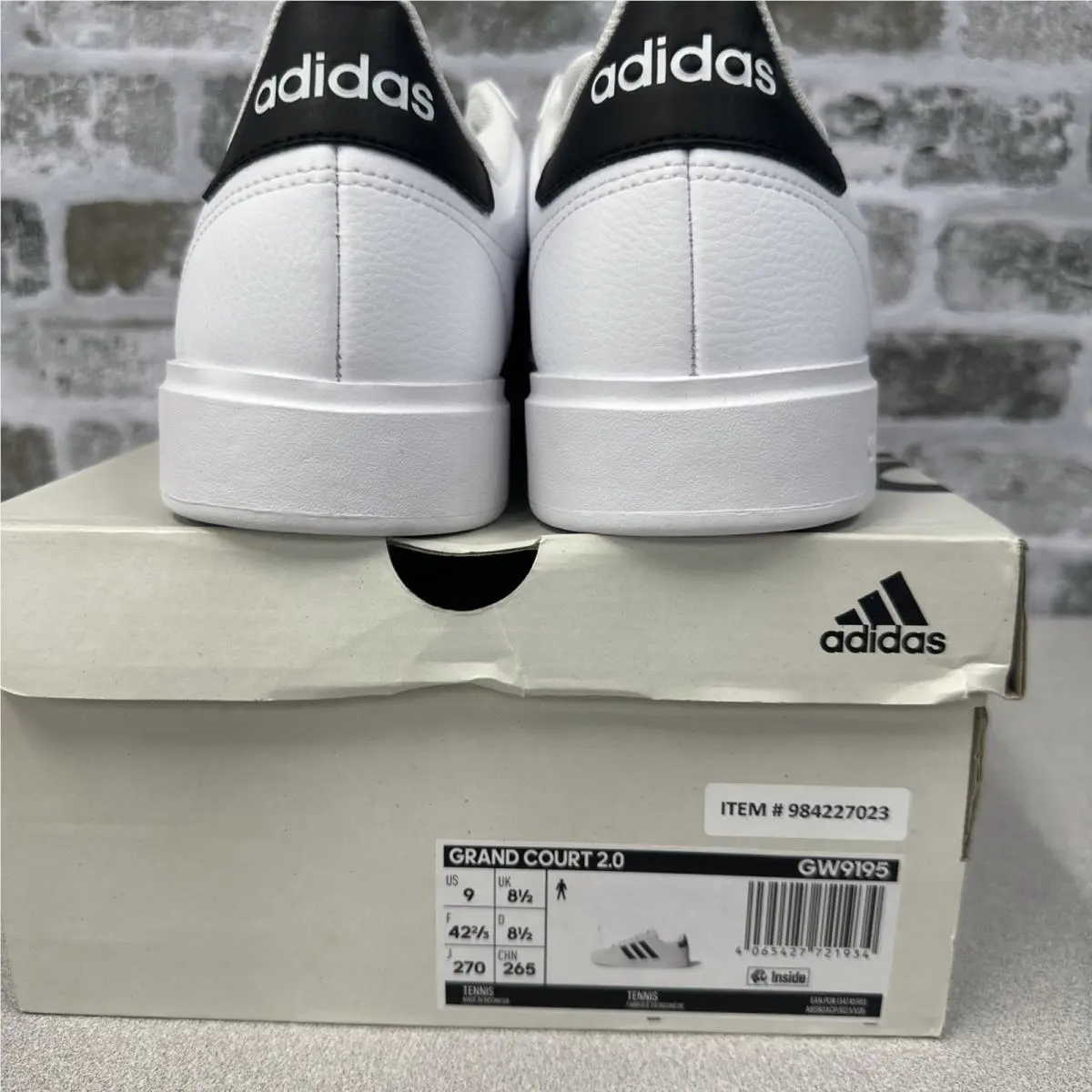 Adidas shoes - Adidas Grand Court 2.0 - Grand Court - White/Core Black/Cloud White 3