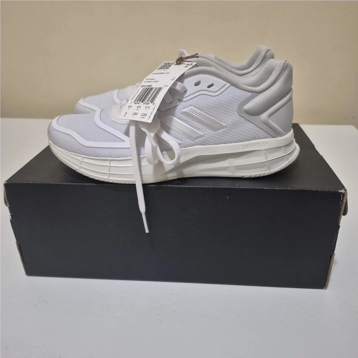 Adidas shoes - adidas Duramo - Duramo - Cloud White / Zero Metalic 2
