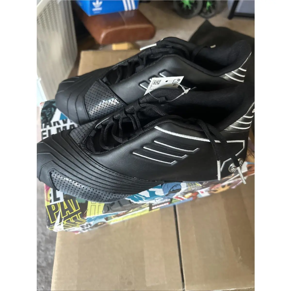 Adidas shoes - adidas T-Mac 1 - Black (UPC: 0192616543139) 3