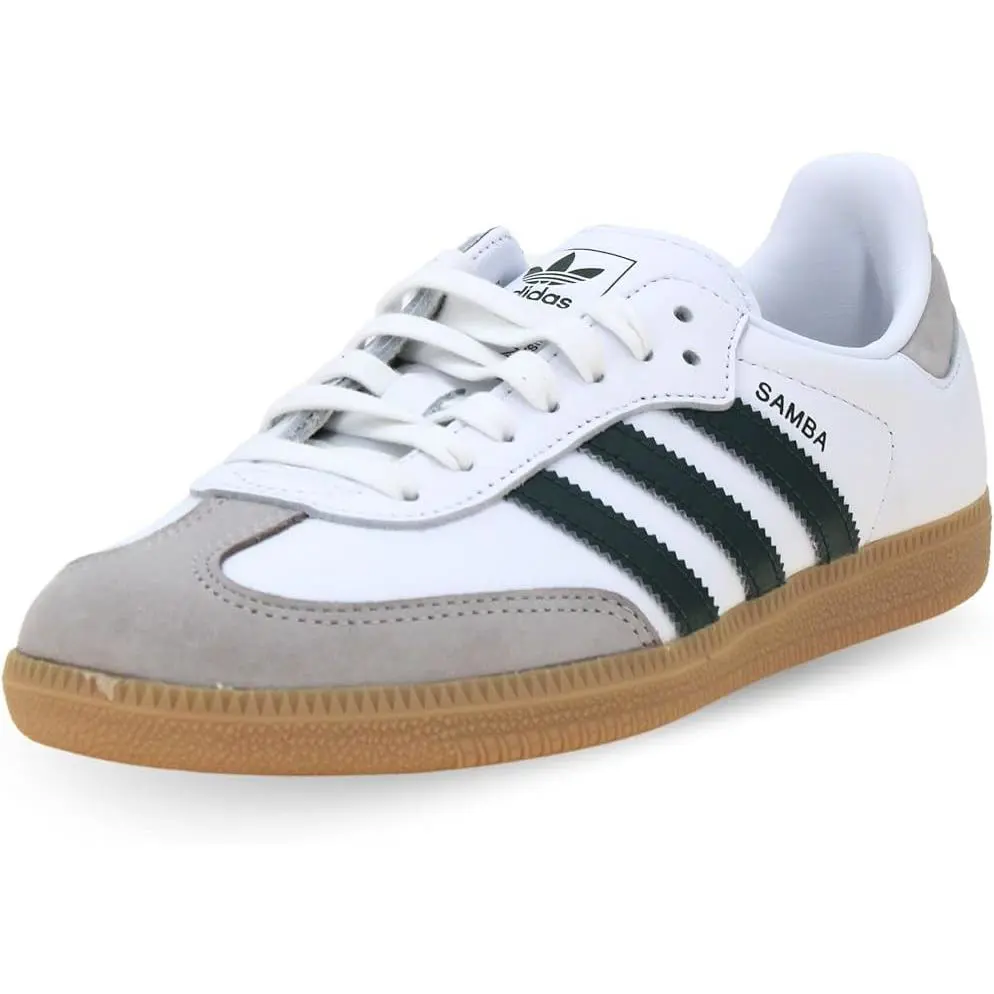 Adidas. Samba OG Women’s Sneakers Size 7.5 White Green Gum Classic Shoes - Footwear White / Collegiate Green / Grey Two