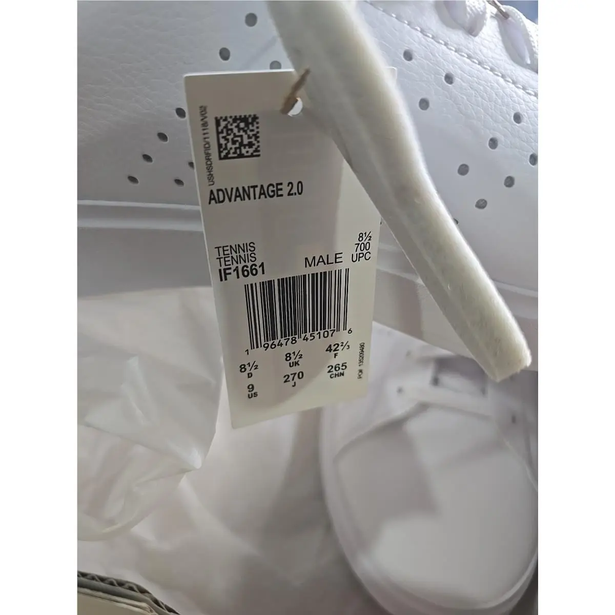 Adidas shoes - adidas Advantage - Advantage - White 1
