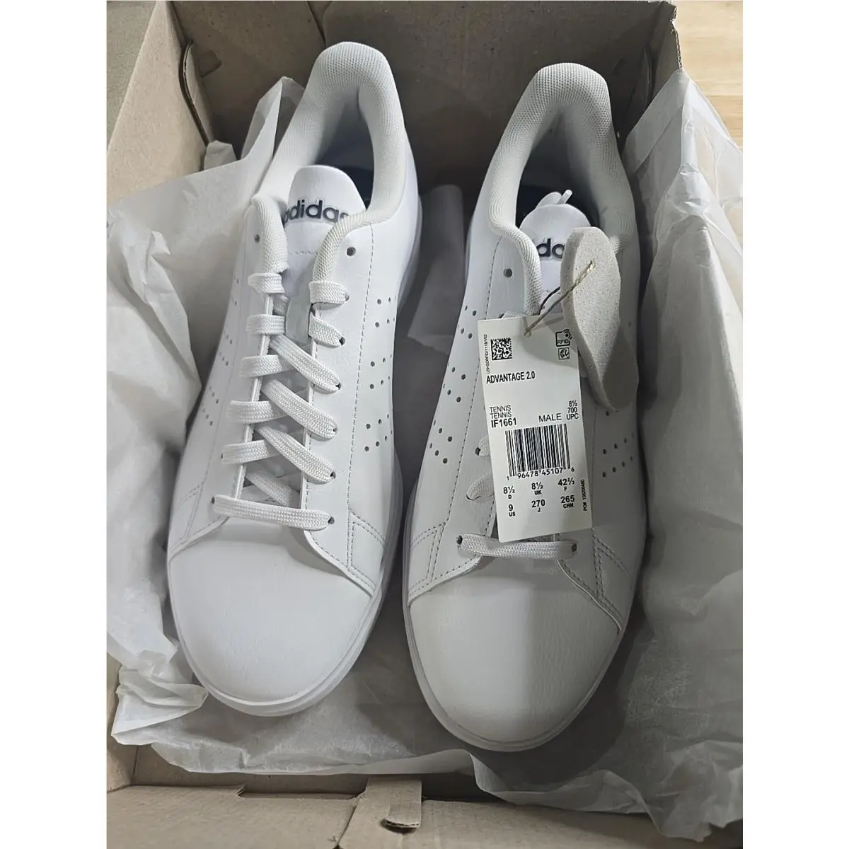 Adidas shoes - adidas Advantage - Advantage - White 3