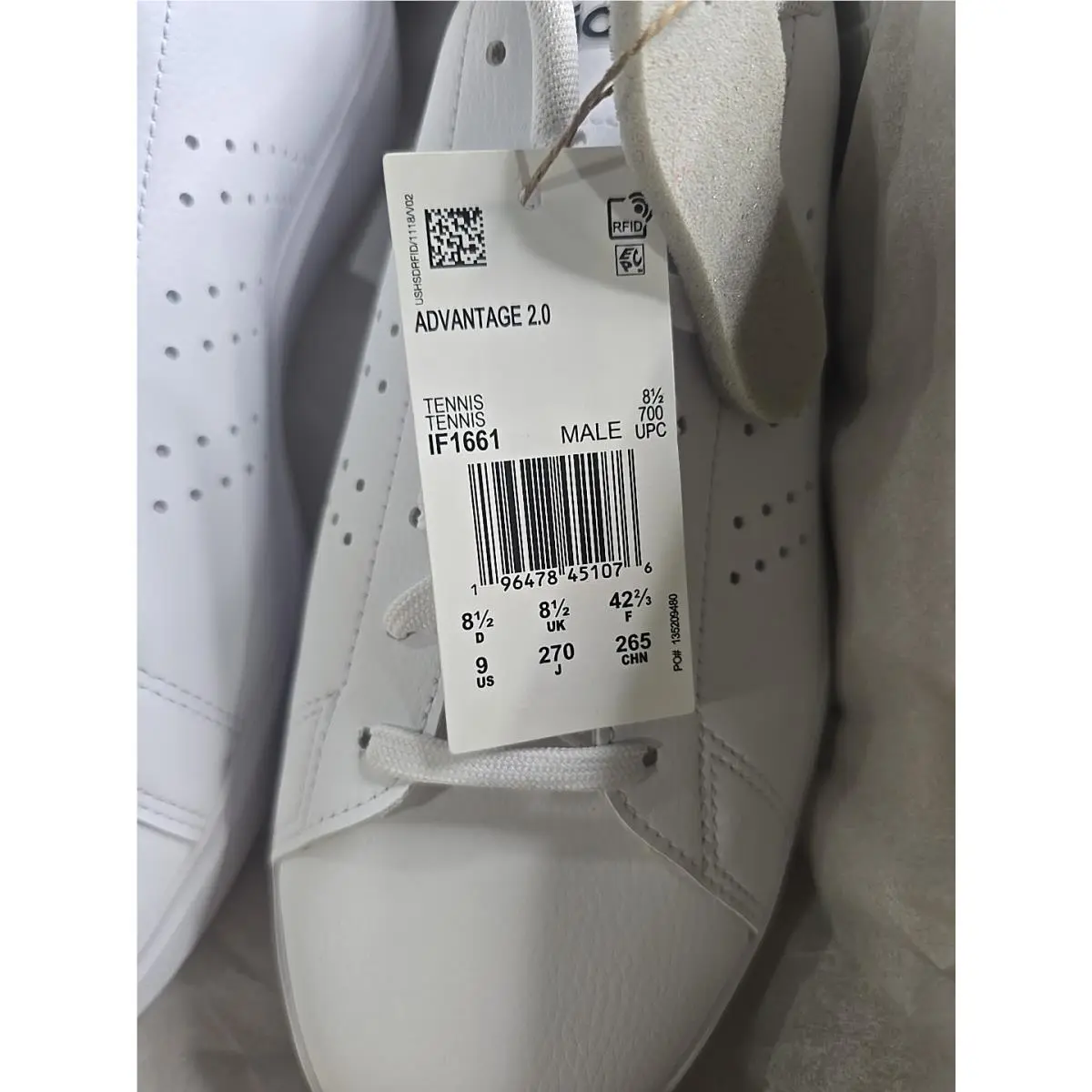 Adidas shoes - adidas Advantage - Advantage - White 4