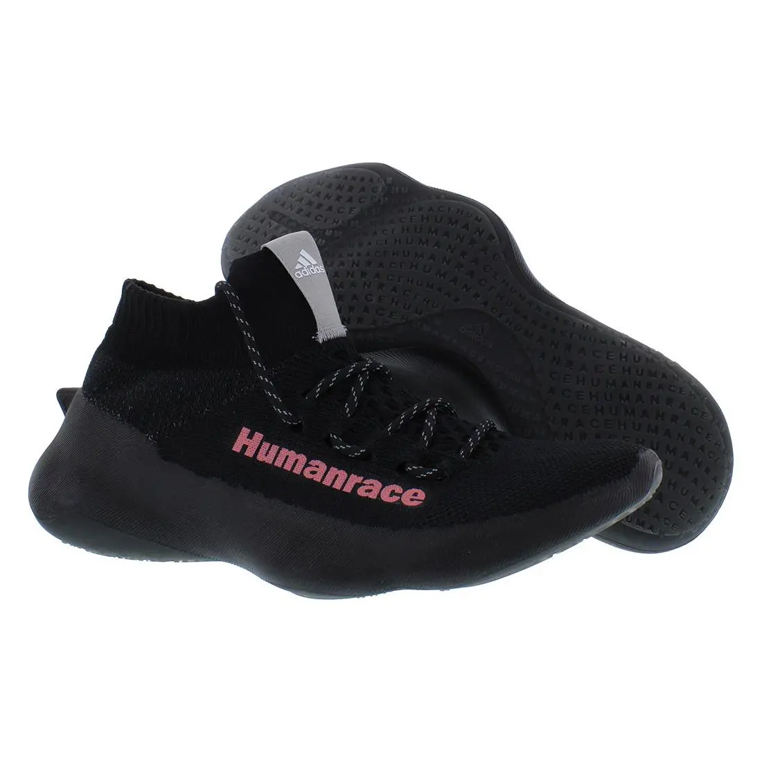 Adidas Human Race Sichona Unisex Shoes Size 10 Color: Shock Pink/core - Shock Pink/Core Black/Frozen Yellow, Main: Black