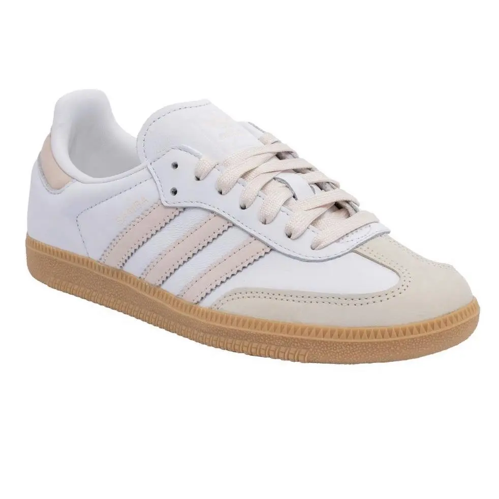 Adidas Adida Samba OG Women’s Classic Shoes White Pink Gum JS1351 US Size 9.0 W/box