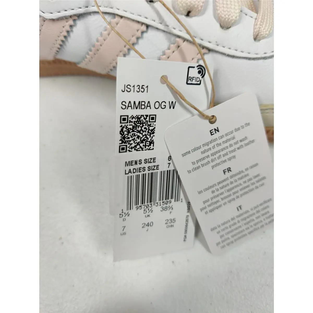Adidas shoes - adidas Samba - Samba - JS1351 - White (UPC: 195703315091) 6