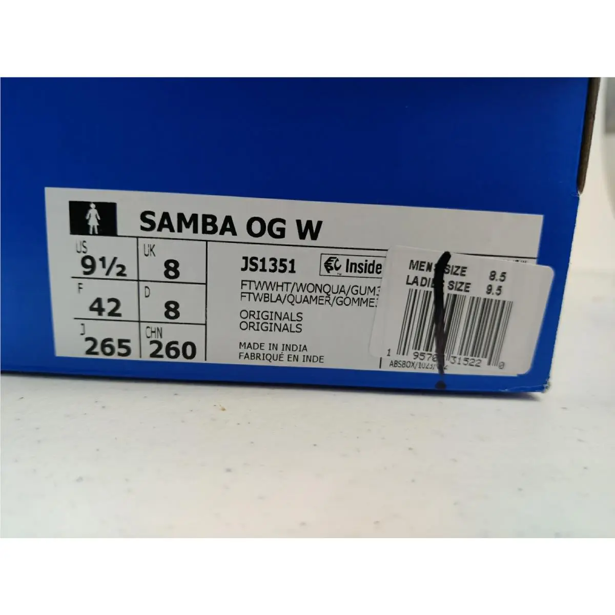 Adidas shoes - adidas Samba - Samba - JS1351 - White 9