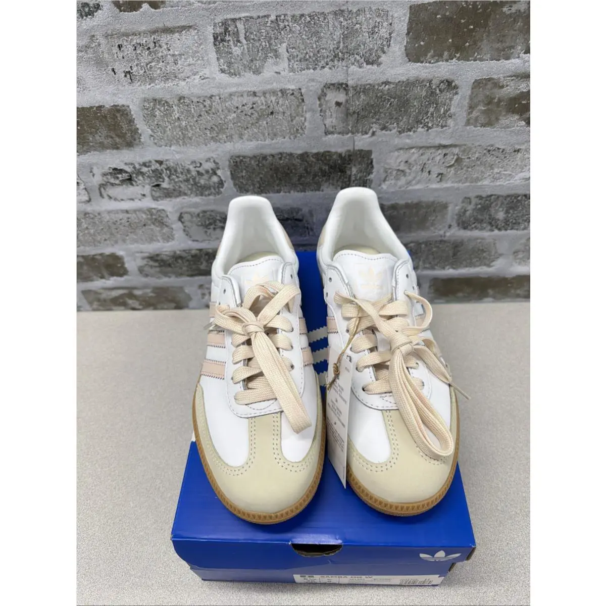 Adidas Samba OG White Pink Gum JS1351 Women`s Size 6.5