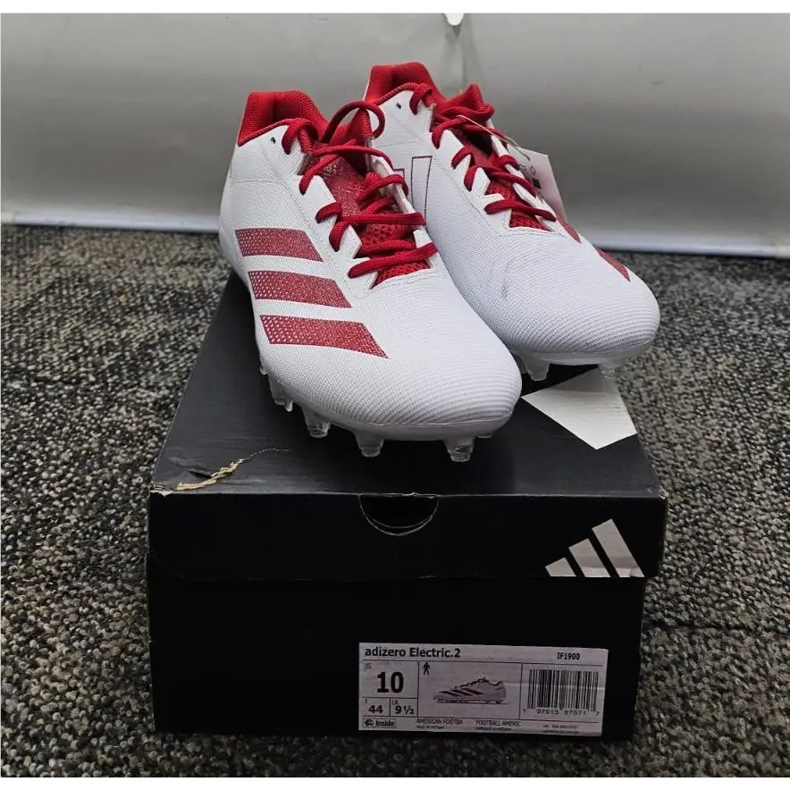 Adidas IF1900 Adizero Electric.2 US 10 F 44 UK 9-1/2 Cloud White Power Red