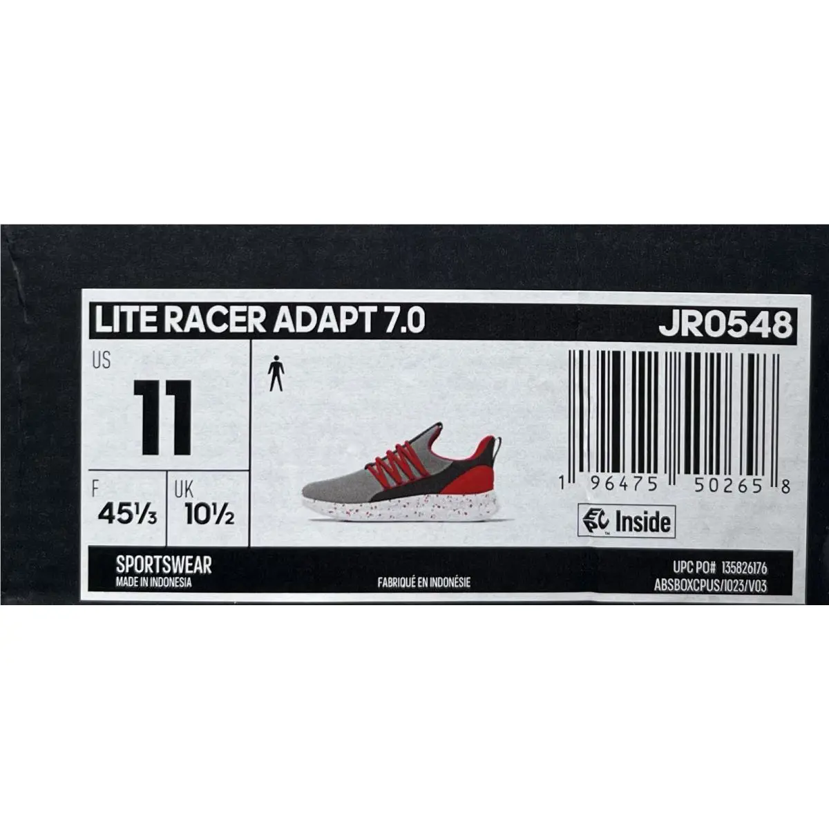 Adidas shoes - adidas Lite Racer Adapt - Lite Racer Adapt - Gray (UPC: 196475502658) 8