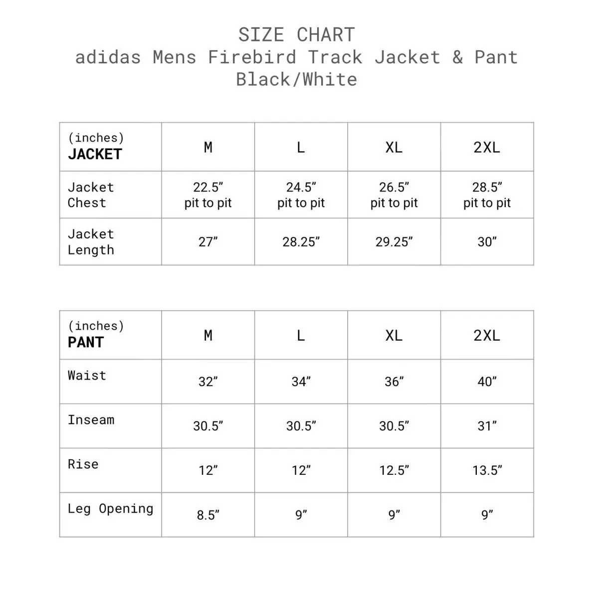 Adidas clothing - Black 0