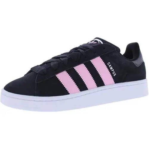 Adidas. Campus 00s Women’s Sneakers Size 6.5 Black Pink White Suede Shoes - Core Black / Cloud White / True Pink