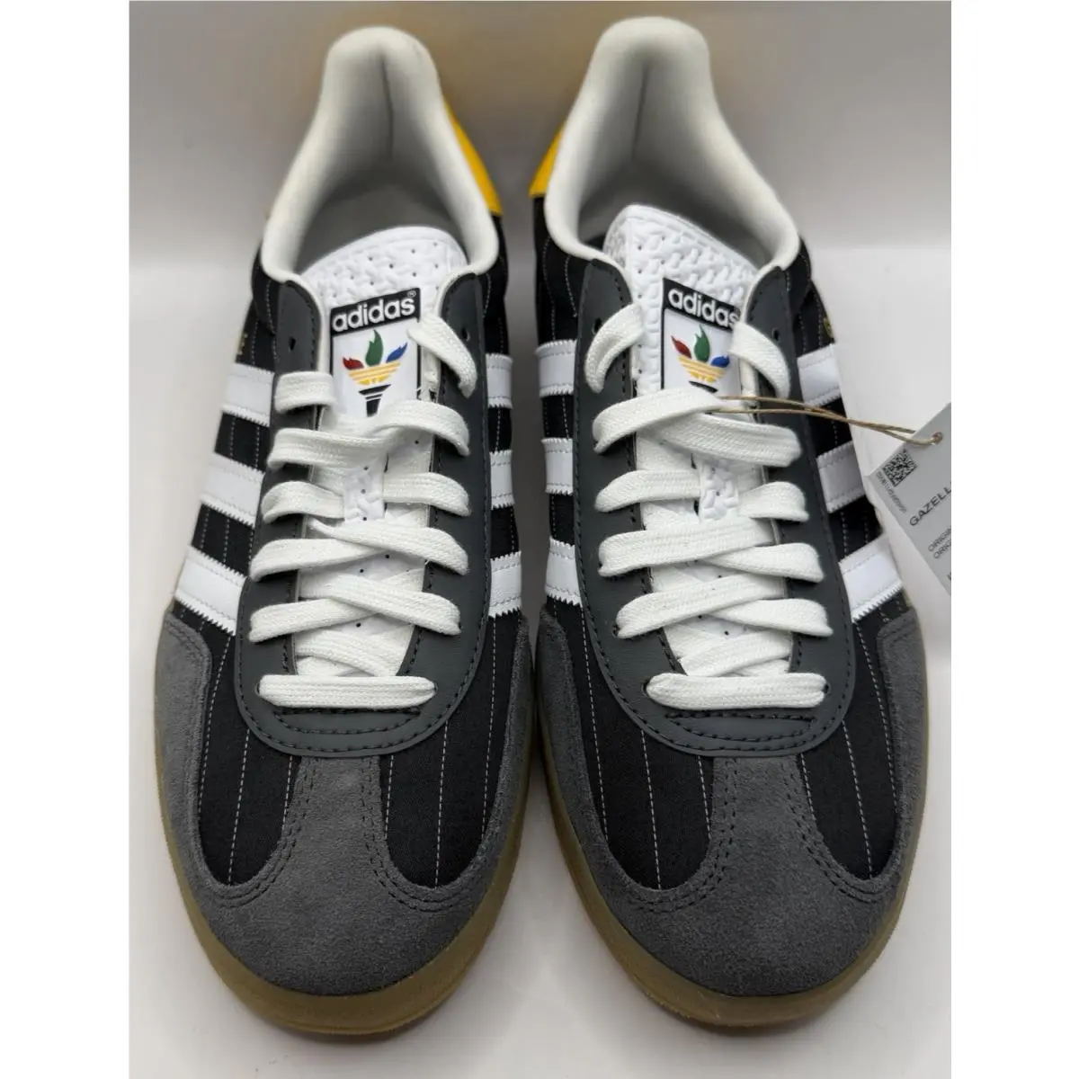 Adidas shoes - adidas Gazelle - Gazelle - IF9642 - Black / White / Yellow / Gum 0