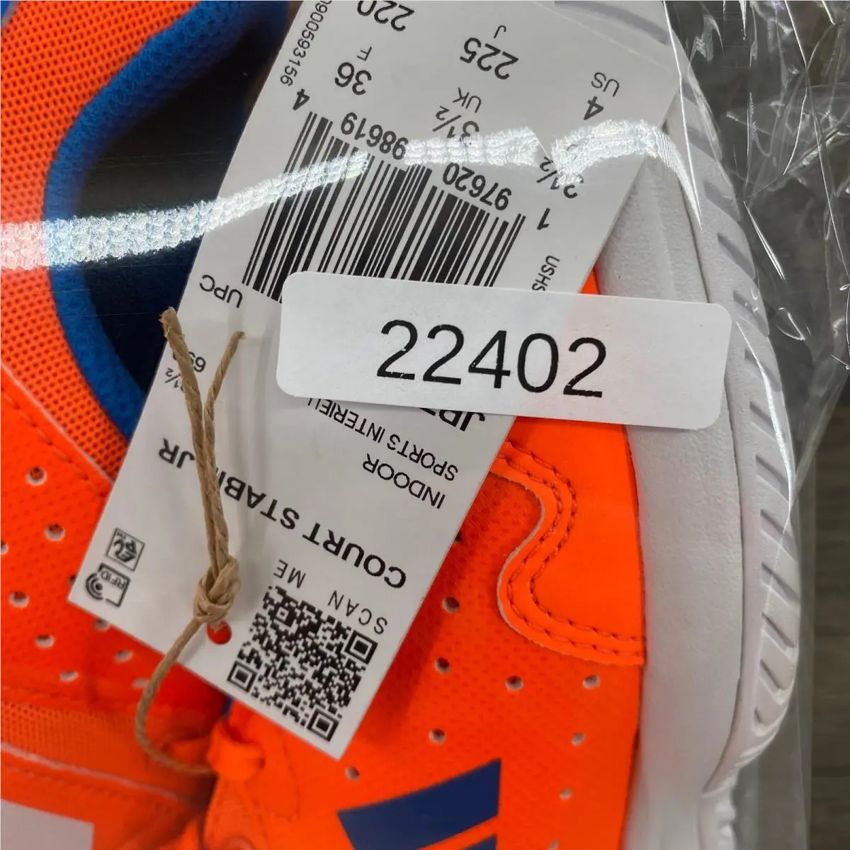 Adidas shoes - Court Stabil Jr - Court Stabil - Orange 12