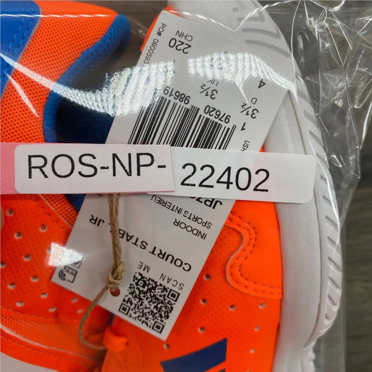 Adidas shoes - Court Stabil Jr - Court Stabil - Orange 13