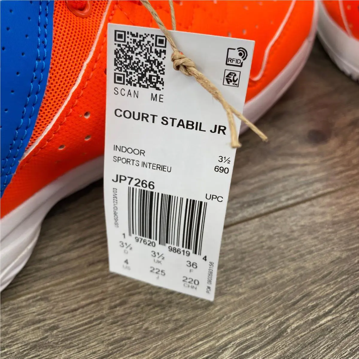 Adidas shoes - Court Stabil Jr - Court Stabil - Orange 3