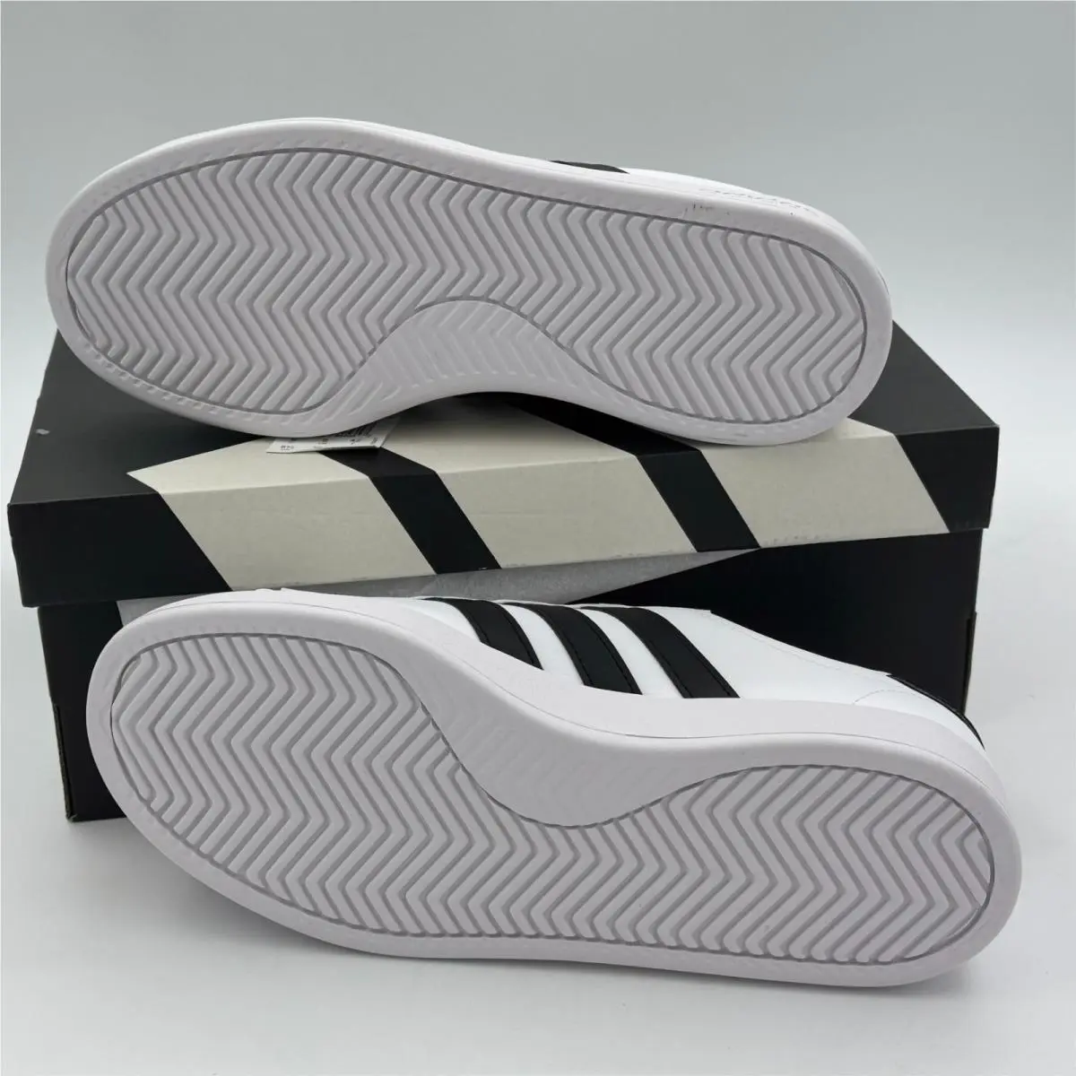 Adidas shoes - adidas Grand Court - Grand Court - White/Black/White (UPC: 195739845357) 8