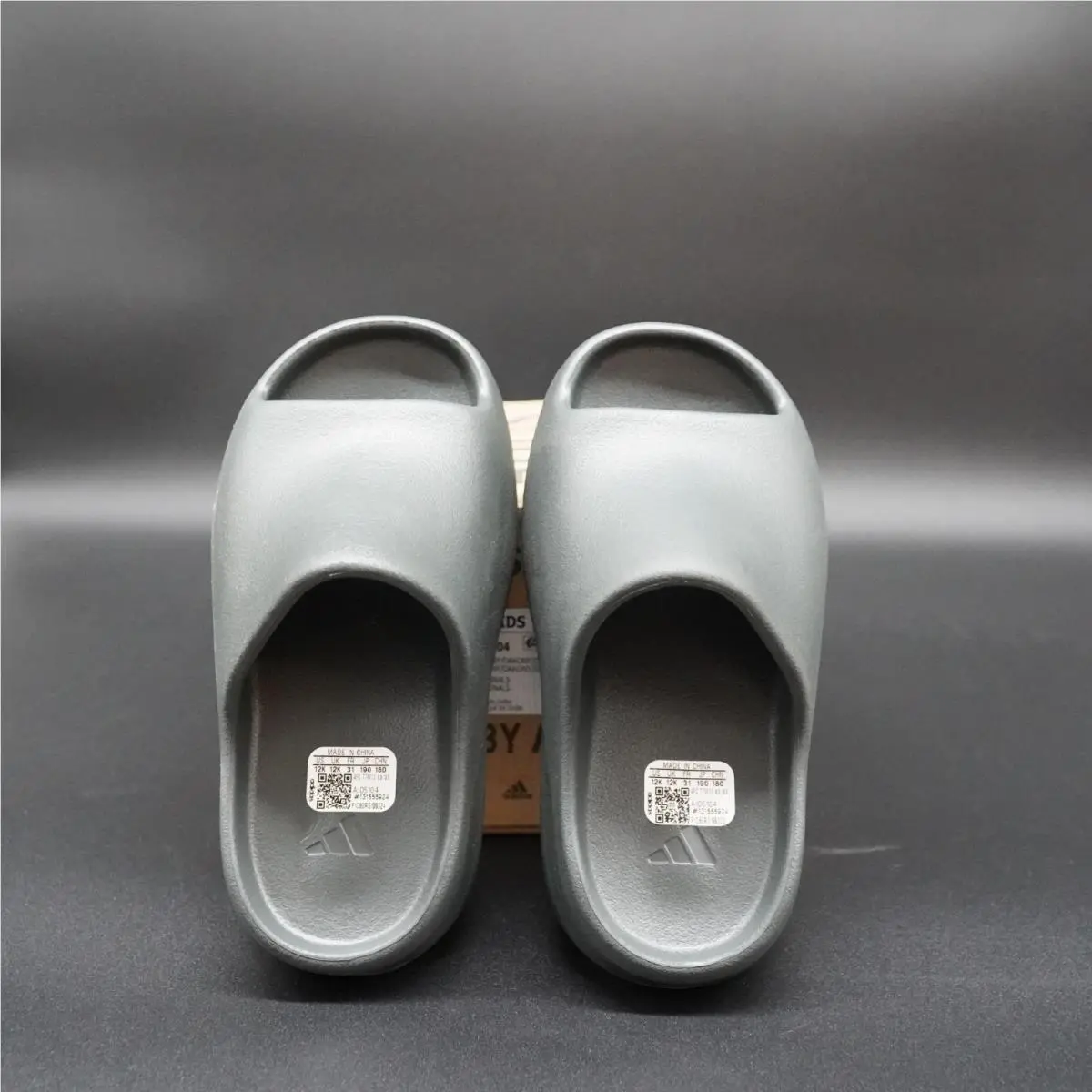 Adidas shoes - adidas Yeezy Slide Dark Onyx (Kids) Size 12k DS BRAND NEW* - ID5104 - Multicolor 4
