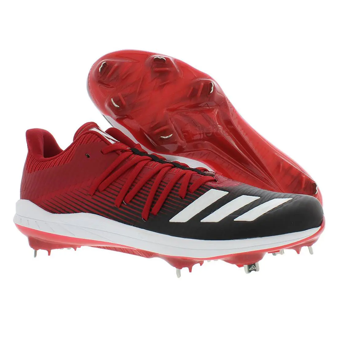 Adidas Afterburner 6 Ncaa Mens Shoes Size 13.5 Color: Red/black/white
