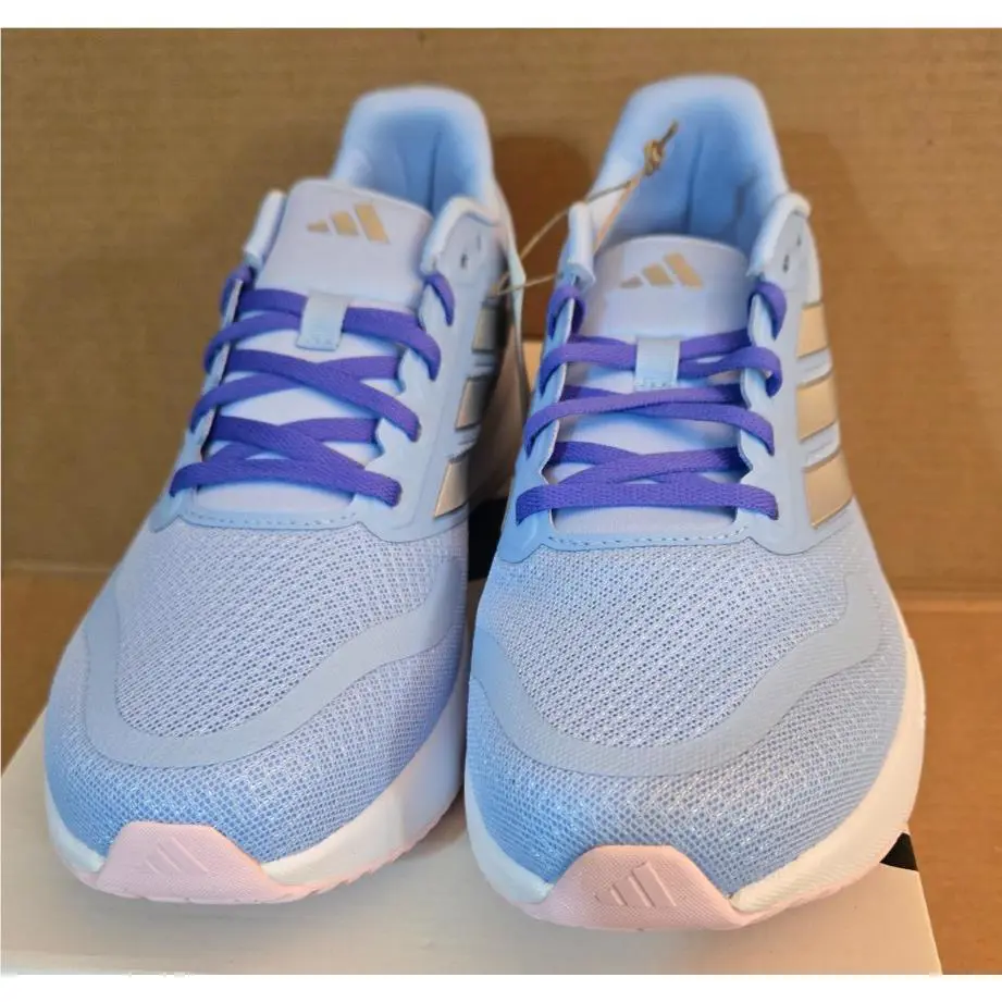 Adidas shoes - adidas Runfalcon 5 J - Runfalcon - Blue/Silver Metallic/Clear Pink (UPC: 196477733715) 0