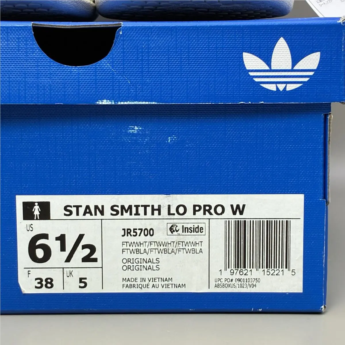 Adidas shoes - Stan Smith Lo Pro - Stan Smith Pro - JR5700 - White (UPC: 197621152215) 8