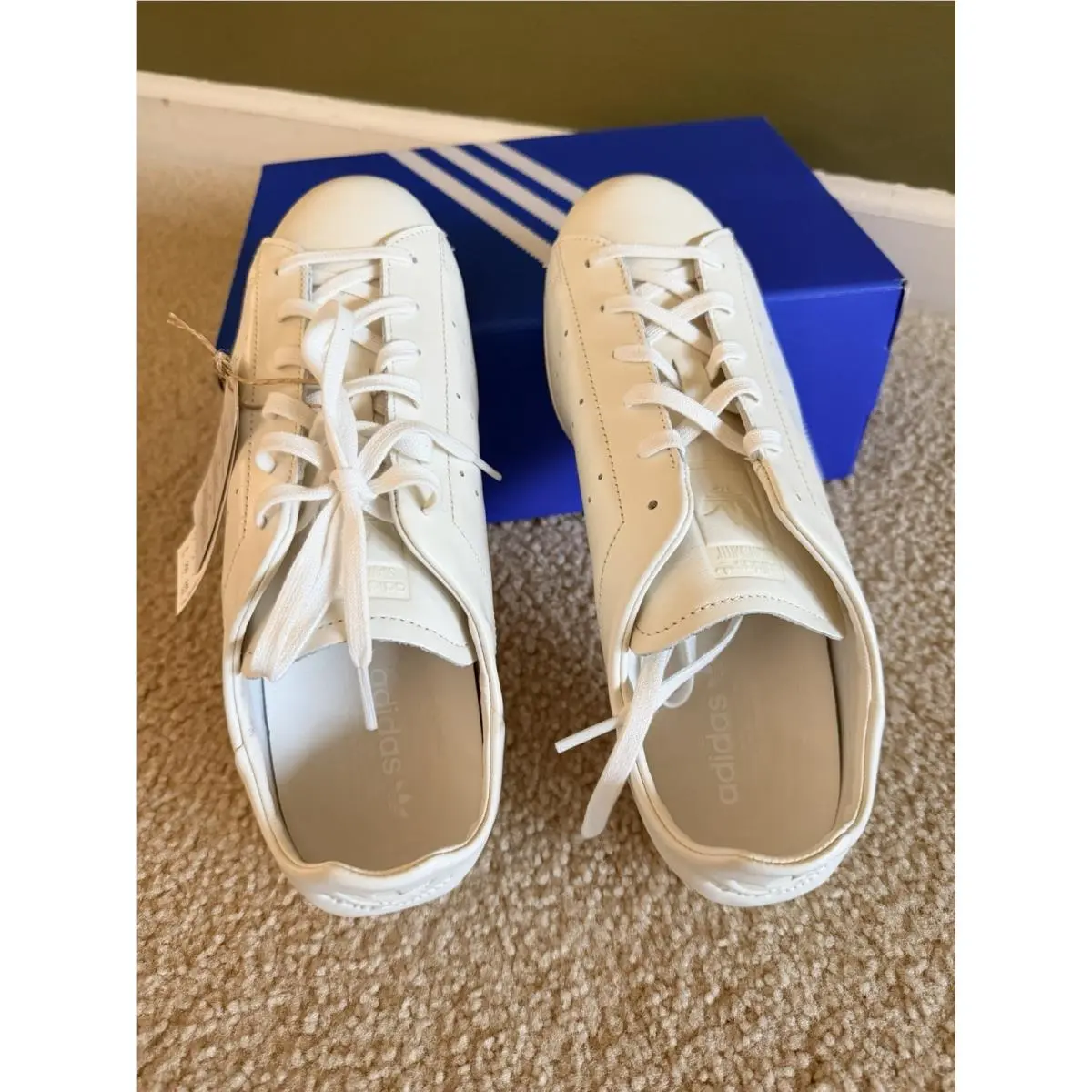 Adidas shoes - adidas Stan Smith - Stan Smith - JR5700 - White (UPC: 0197621155902) 12