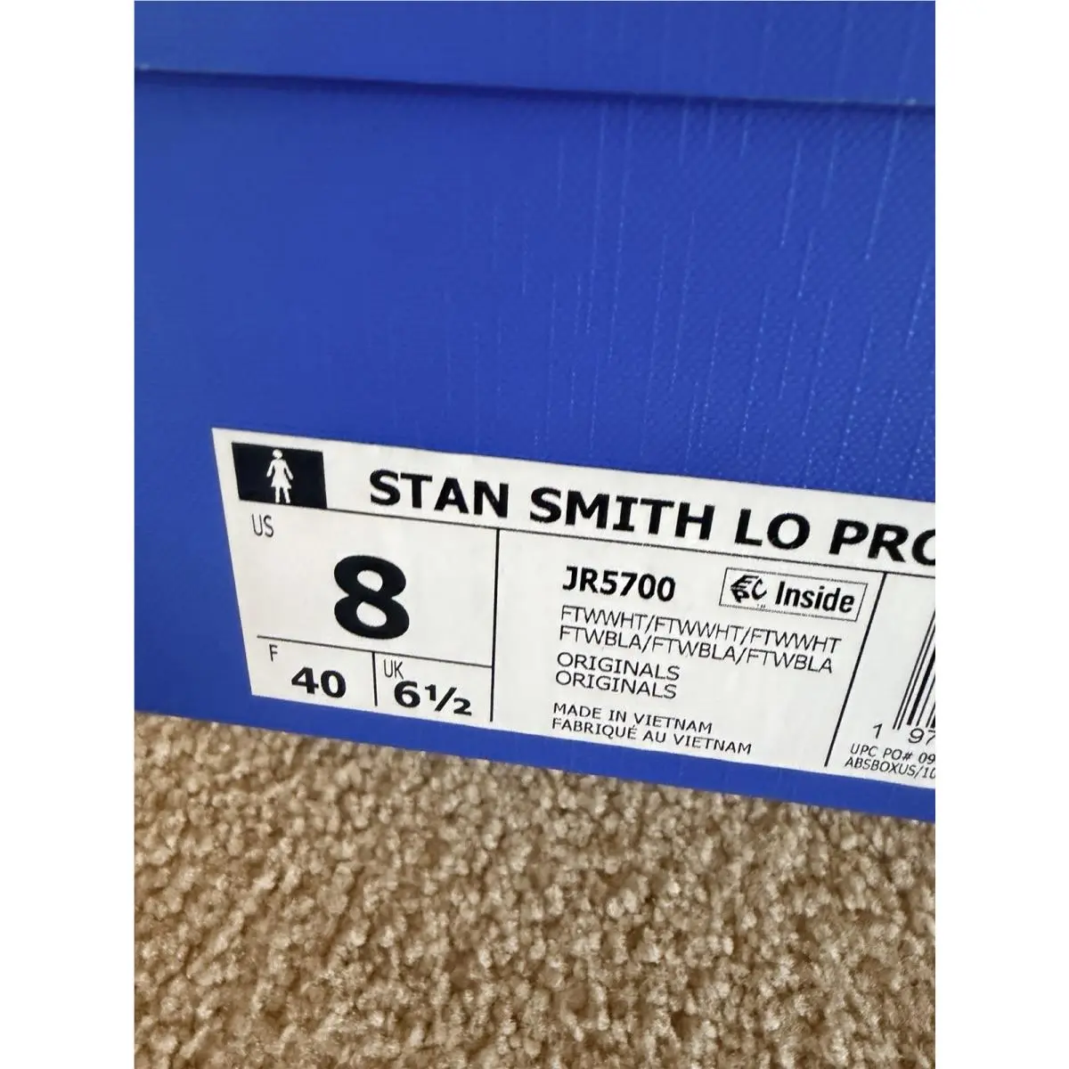 Adidas shoes - adidas Stan Smith - Stan Smith - JR5700 - White (UPC: 0197621155902) 19